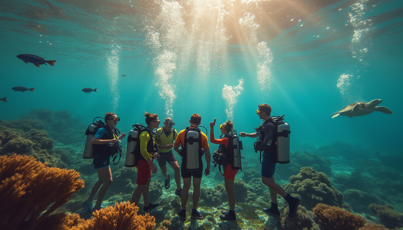 plongez dans l'aventure avec notre guide sur le baptême de plongée sous-marine. découvrez les bases essentielles pour plonger en toute sécurité et vivez des expériences sous-marines inoubliables. préparez-vous à explorer les merveilles des fonds marins en toute sérénité.