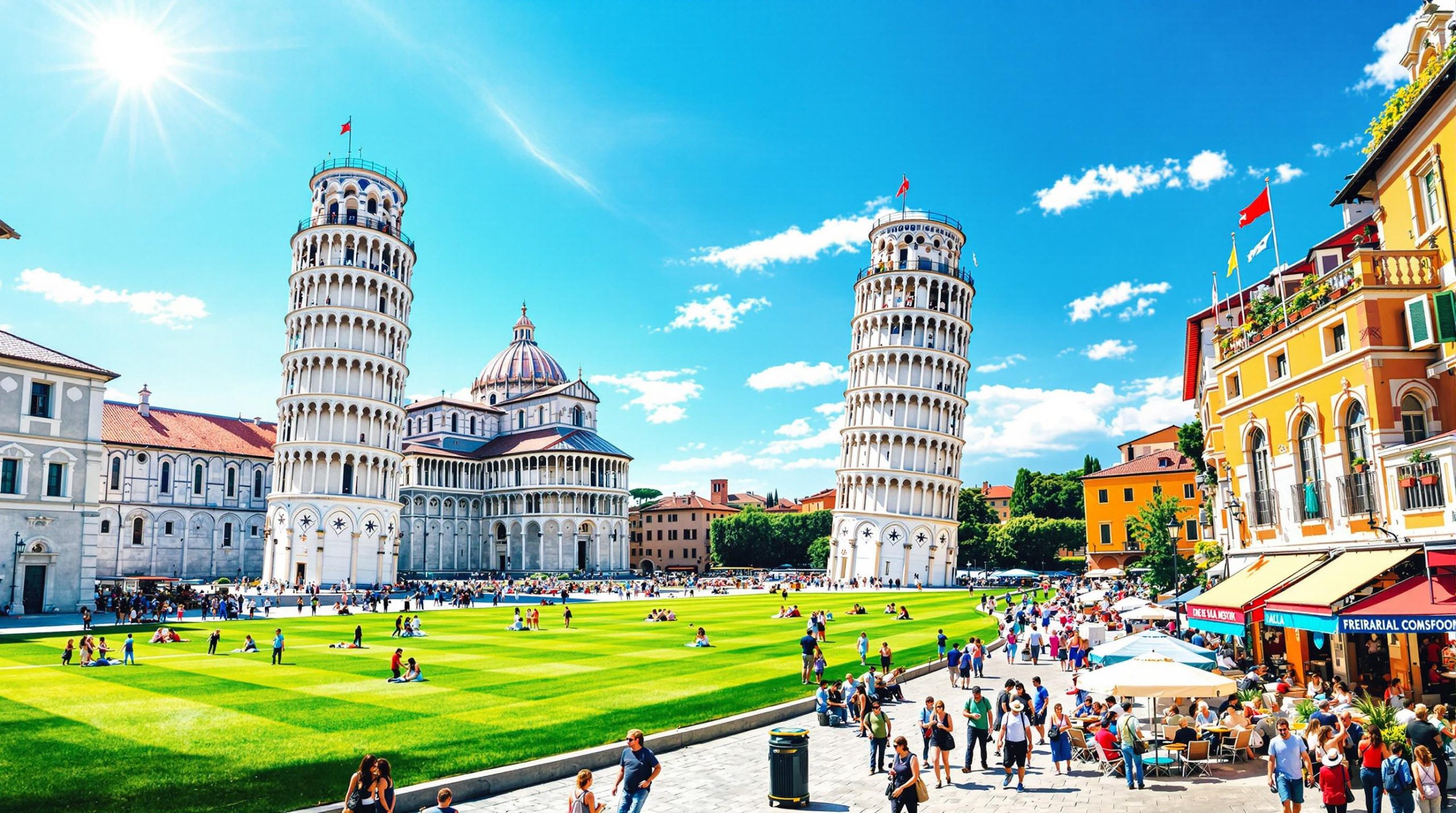 découvrez les incontournables de pise en une journée ! explorez la célèbre torre pendente, admirez la magnifique piazza dei miracoli et plongez dans l'histoire médiévale de cette charmante ville italienne. un guide parfait pour profiter au maximum de votre visite à pise.
